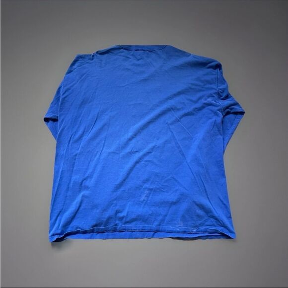 VTG RUSSELL Athletic High Cotton Long Sleeve T Shirt 90s USA Made Size Large - Picture 4 of 5